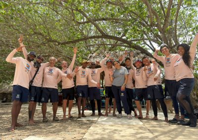 The Diving Planet team waiting for clients in the Rosario Islands